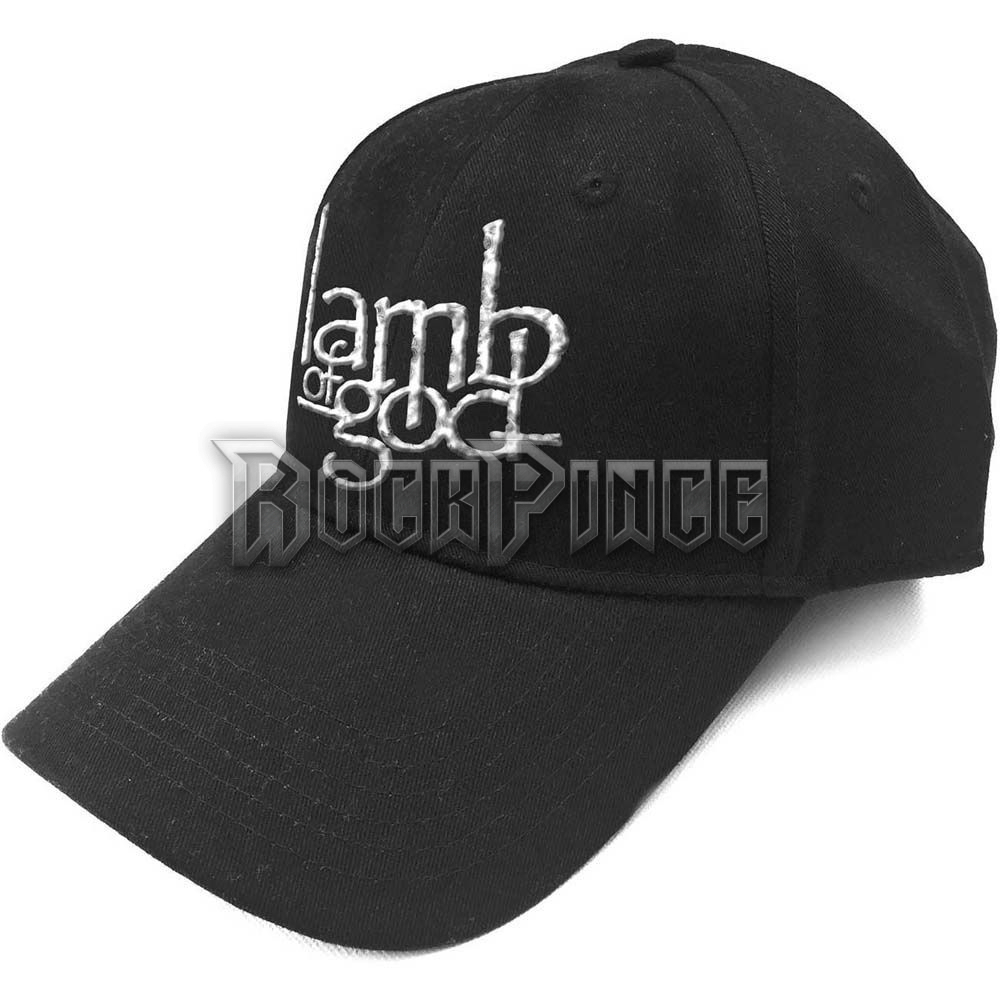 Lamb Of God - Logo (Sonic Silver) - baseball sapka - LAMBSSCAP01B