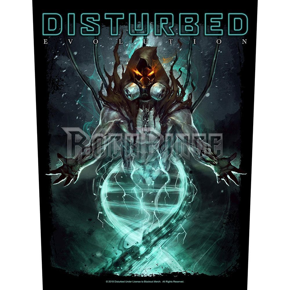 Disturbed - Evolution - hátfelvarró - BP1137