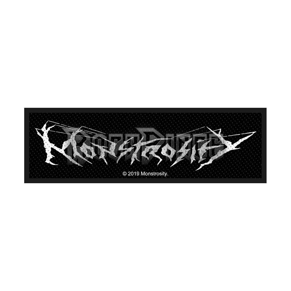 Monstrosity - Logo - kisfelvarró - SP3069