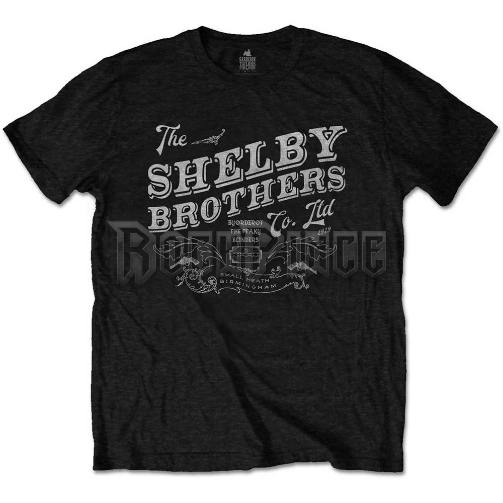 Peaky Blinders - The Shelby Brothers - unisex póló - PEAKTS02MB