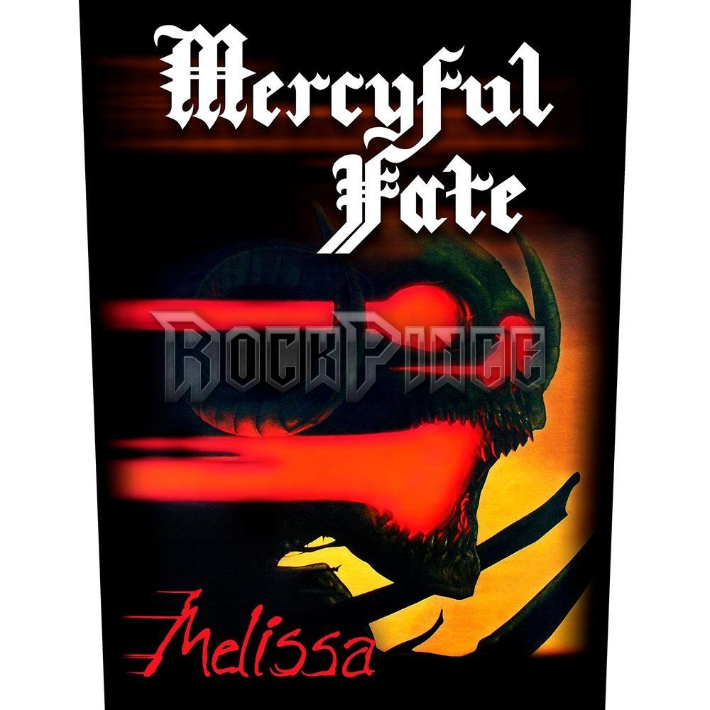 Mercyful Fate - Melissa - hátfelvarró - BP1135