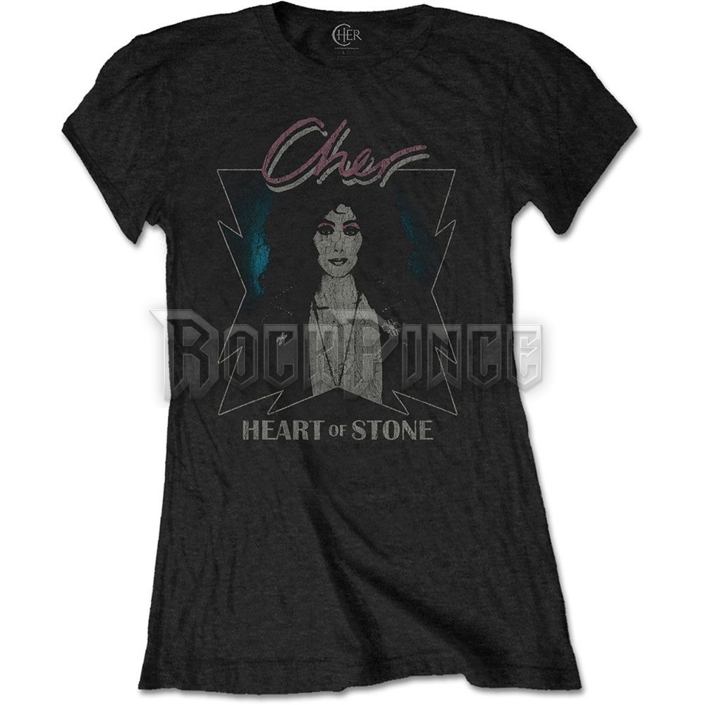 Cher - Heart of Stone - női póló - CHERTS02LB