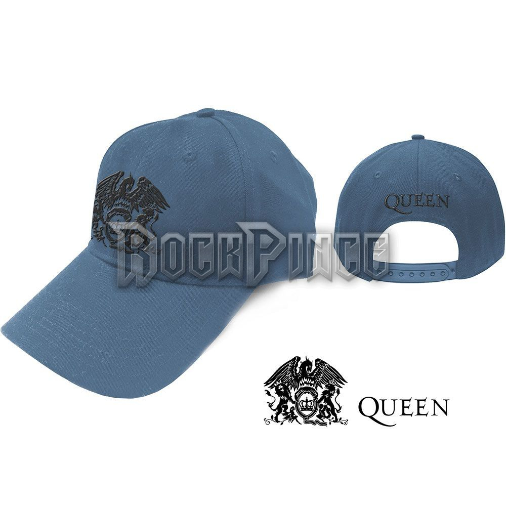 Queen - Black Classic Crest - baseball sapka - QUCAP02D