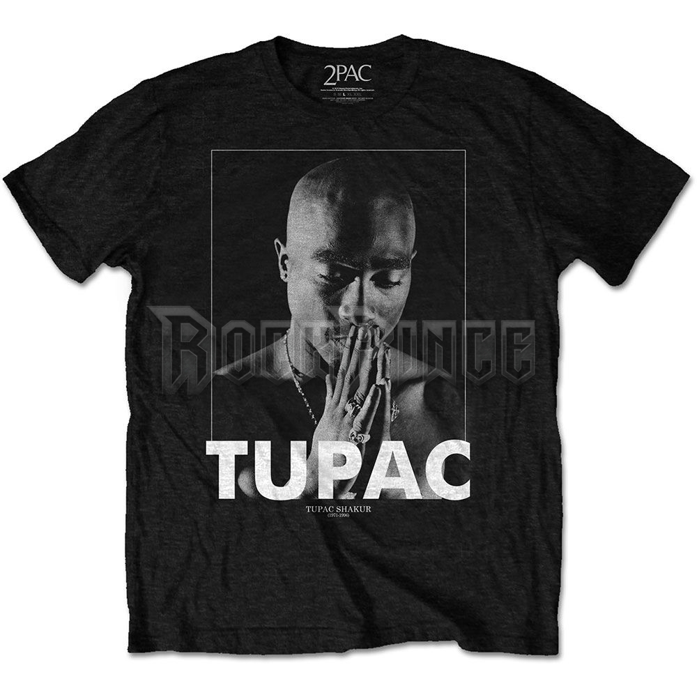 Tupac - Praying - unisex póló - 2PACTS01MB