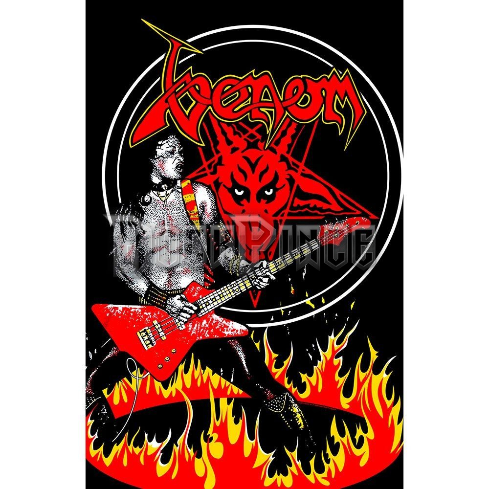 Venom: Cronos In Flames - Textil poszter / Zászló - TP214