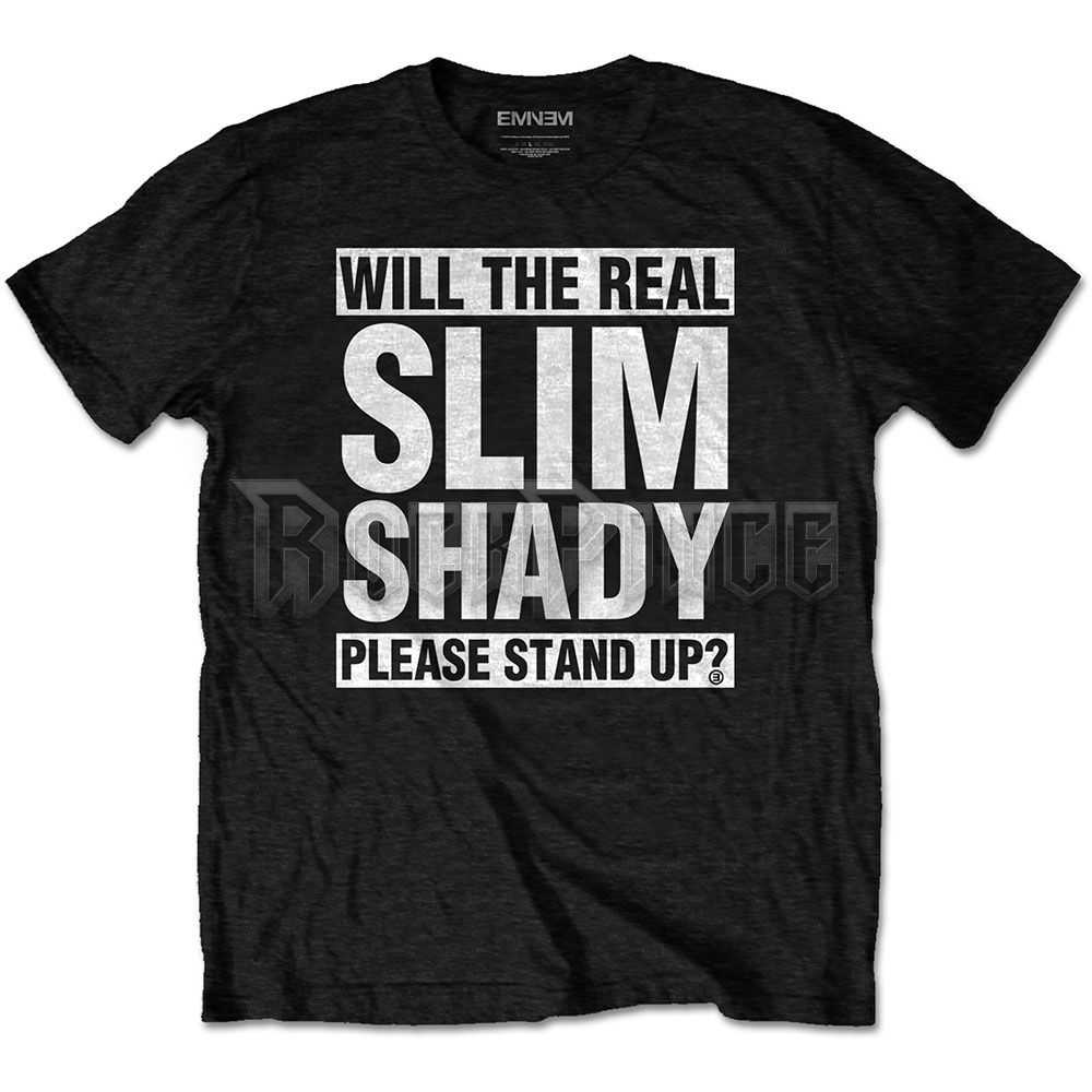 Eminem - The Real Slim Shady - unisex póló - EMTS22MB