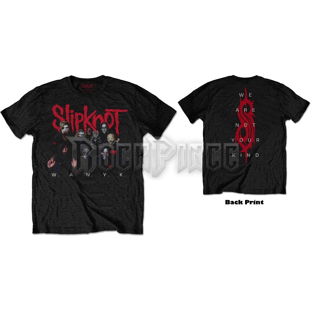 Slipknot - WANYK Logo - unisex póló - SKTS47MB