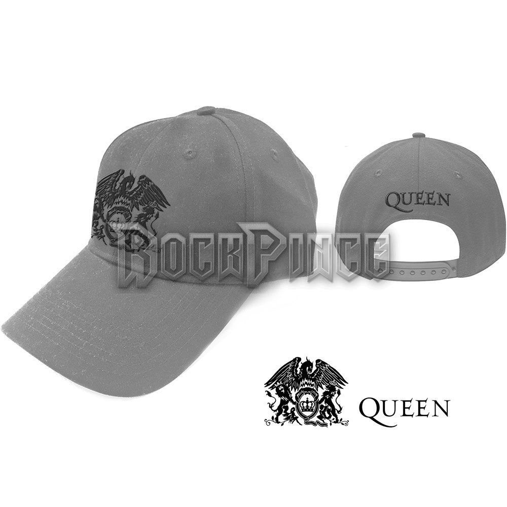 Queen - Black Classic Crest - baseball sapka - QUCAP02G