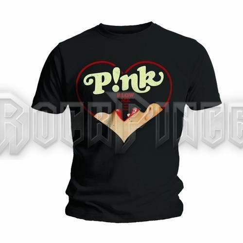 Pink - Blow Hearts - unisex póló - PINTS01