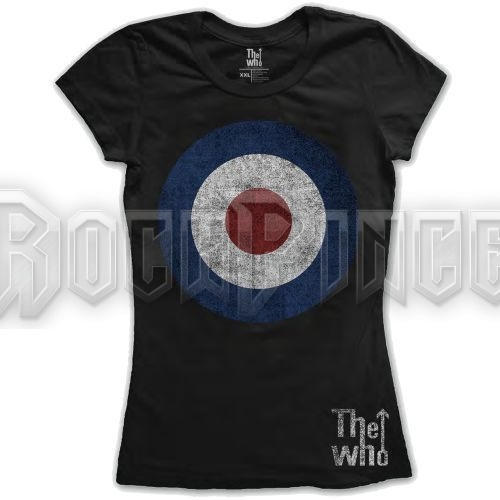 The Who - Target Distressed - női póló - WHOTEE02LB