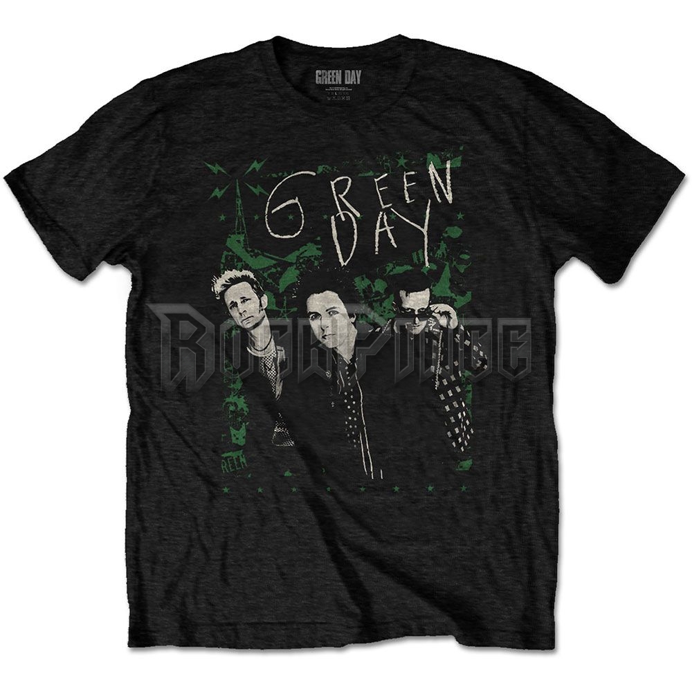 Green Day - Green Lean - unisex póló - GDTS25MB