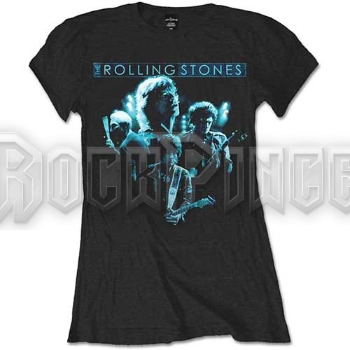 The Rolling Stones - Band Glow - női póló - RSTEE18LB