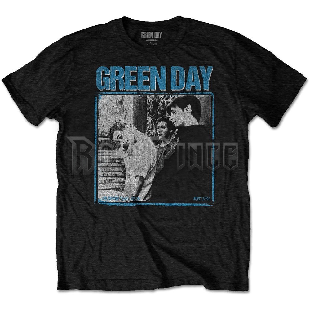 Green Day - Photo Block - unisex póló - GDTS22MB