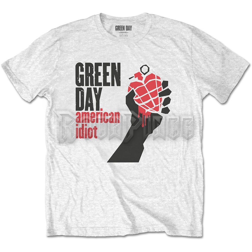 Green Day - American Idiot - unisex póló - GDTSW12MW