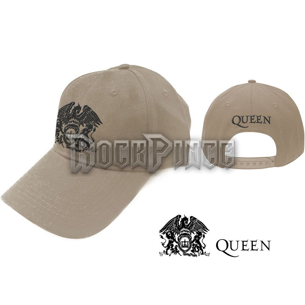 Queen - Black Classic Crest - baseball sapka - QUCAP02S