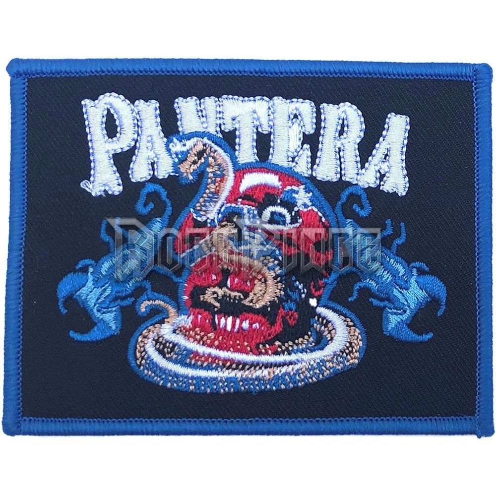 Pantera - Skull & Scorpions - kisfelvarró - PANTPAT07