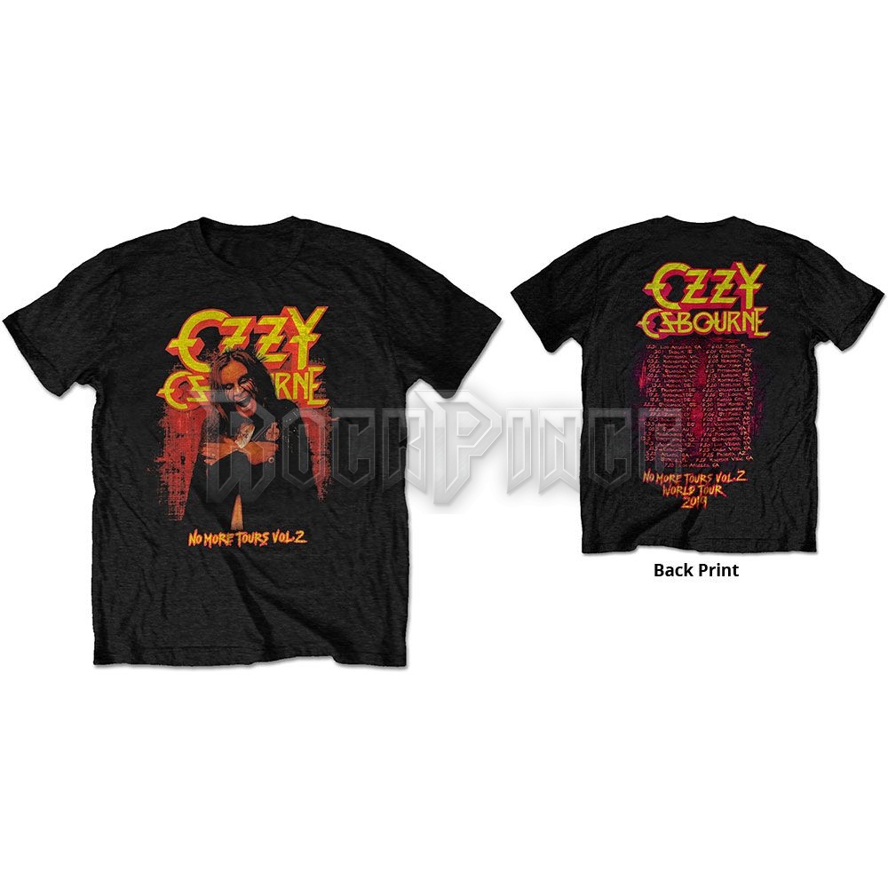 Ozzy Osbourne - No More Tears Vol. 2. (LIMITED EDITION/COLLECTORS ITEM) - unisex póló - OZZTS17MB