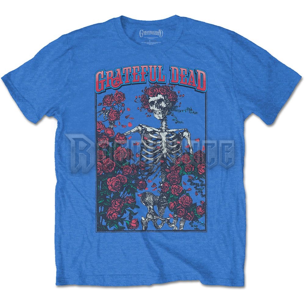 Grateful Dead - Bertha & Logo - unisex póló - GRATETS06MBL