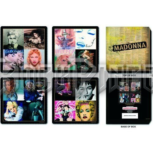 Madonna: Mixed - 4 db-os poháralátét szett - MADCOAST01