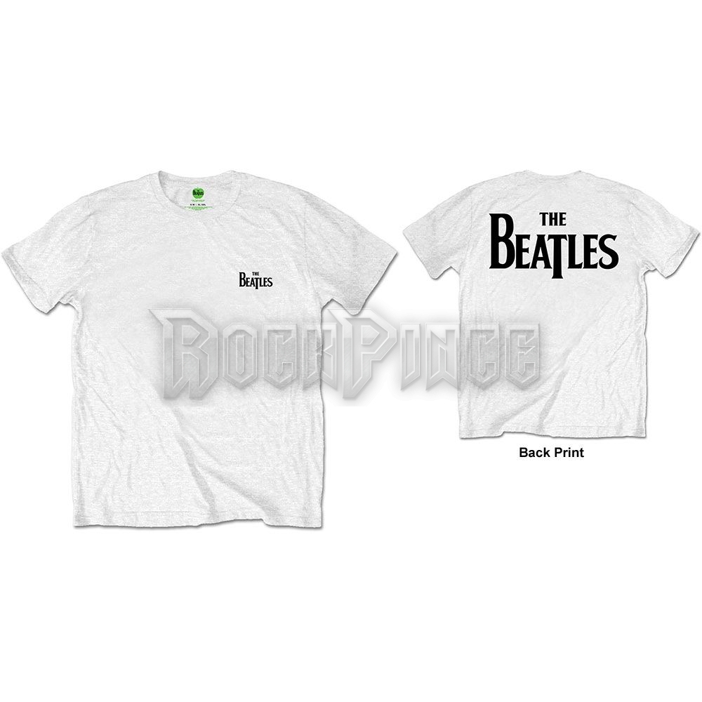The Beatles - Drop T Logo - unisex póló - BEATBPTEEP10MW