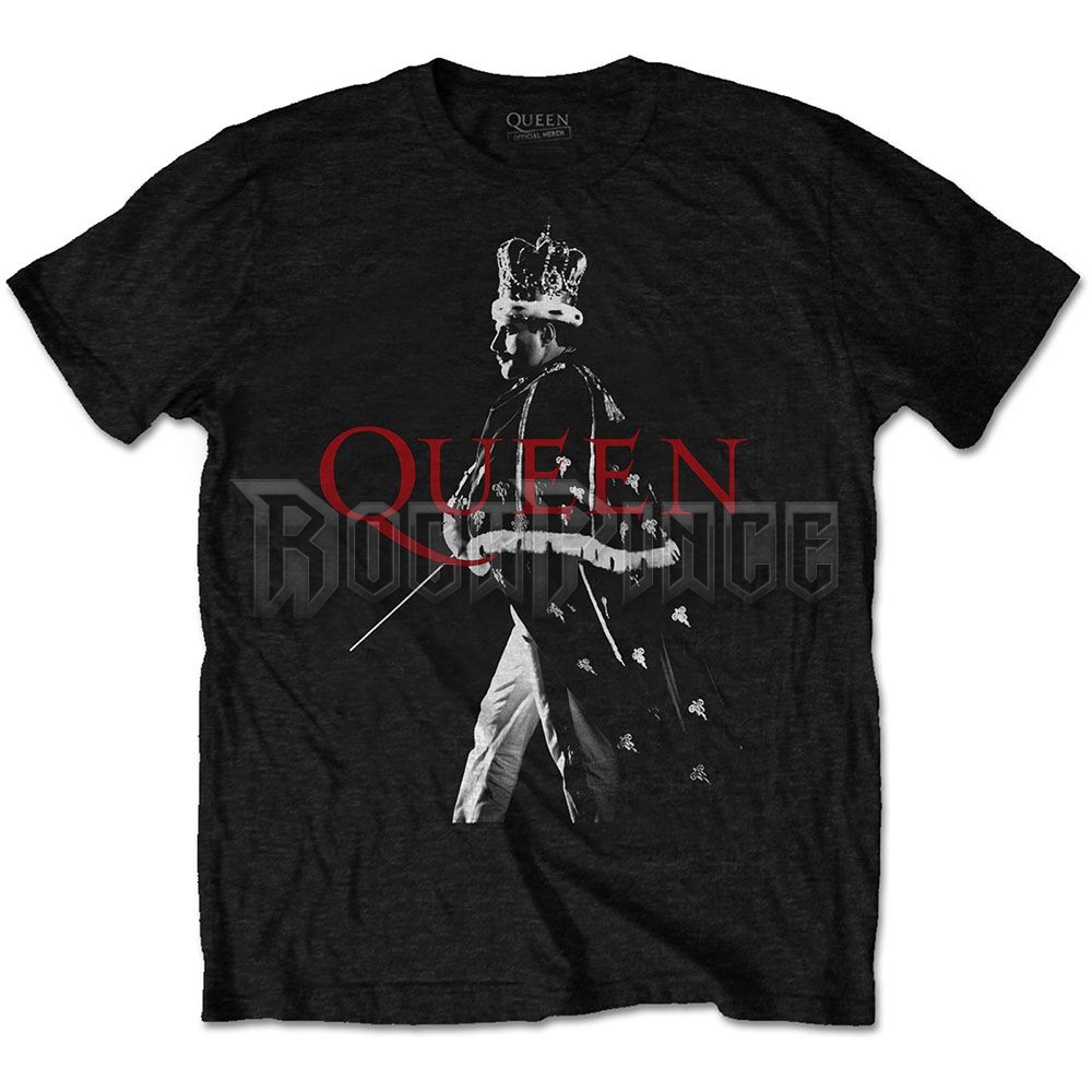 Queen - Freddie Crown - unisex póló - QUTS43MB