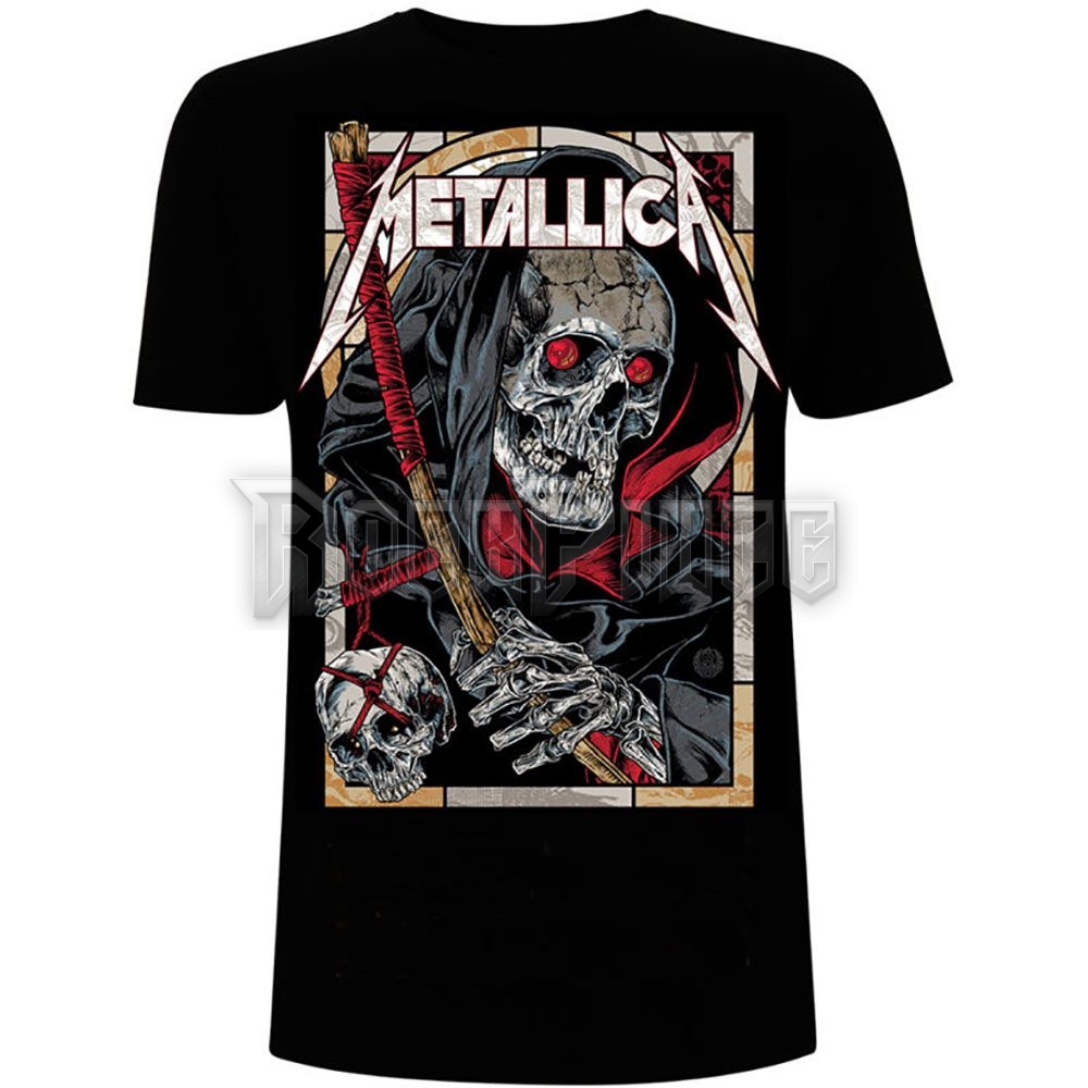 Metallica - Death Reaper - unisex póló - METTS21MB / RTMTLTSBREA
