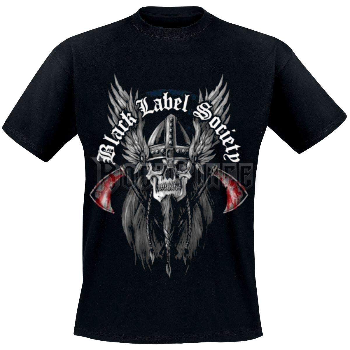 Black Label Society - Thor & Axe - Viking Skull - 1158 - UNISEX PÓLÓ