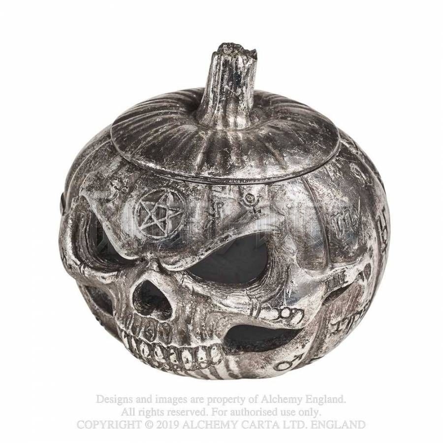 Alchemy - Pumpkin Skull Pot - ékszeres doboz V93