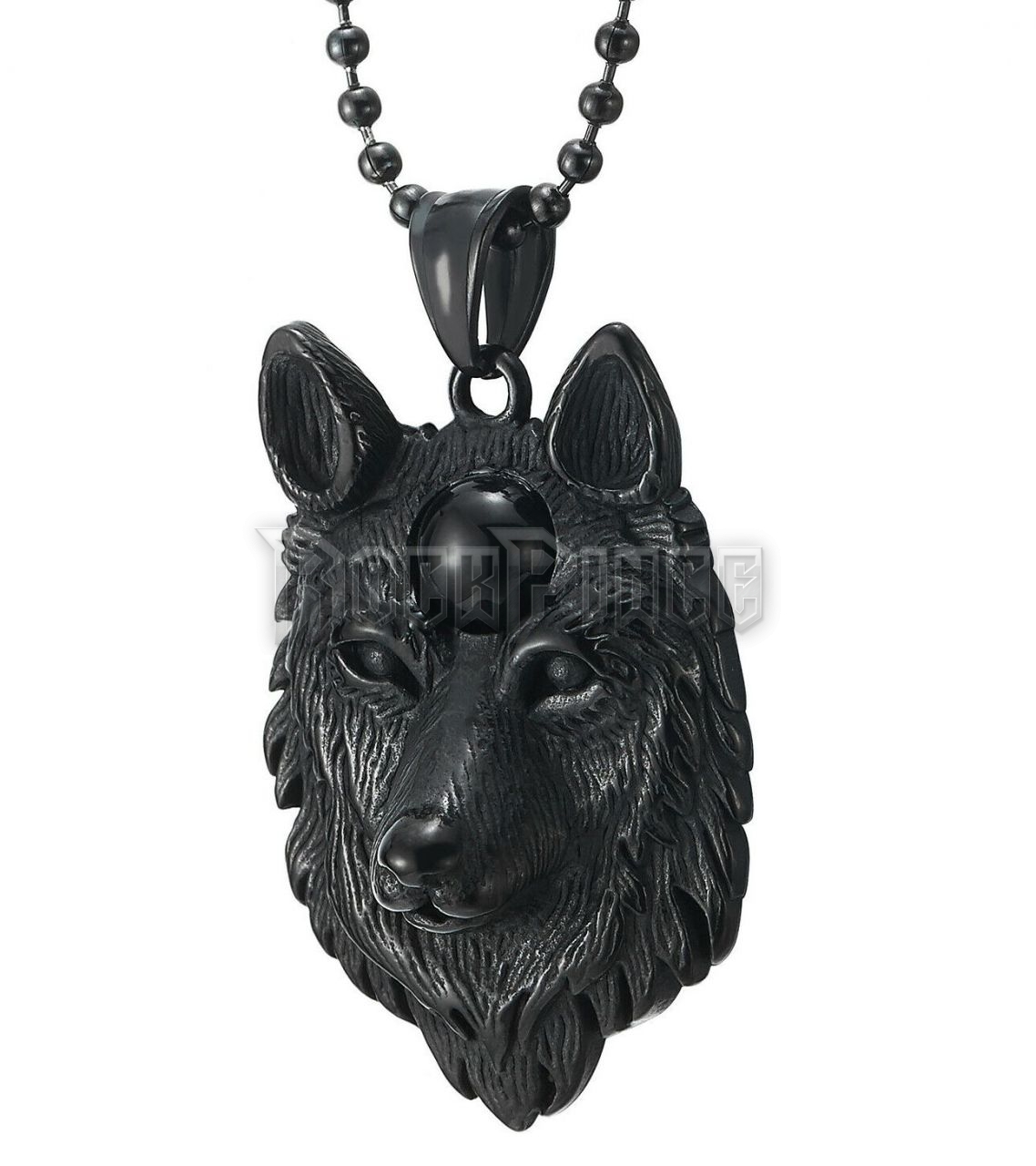 Black Wolf - acél medál