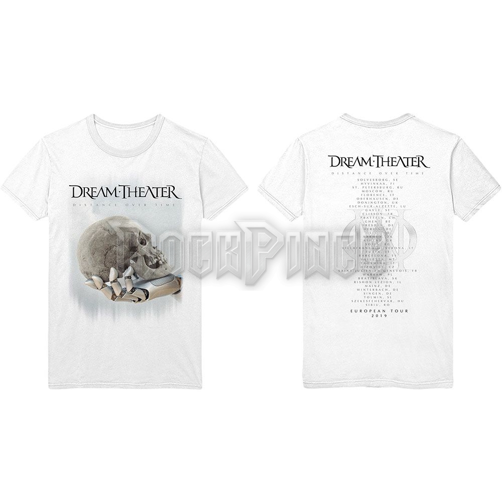 Dream Theater - Skull Fade Out - unisex póló - DTTS03MW
