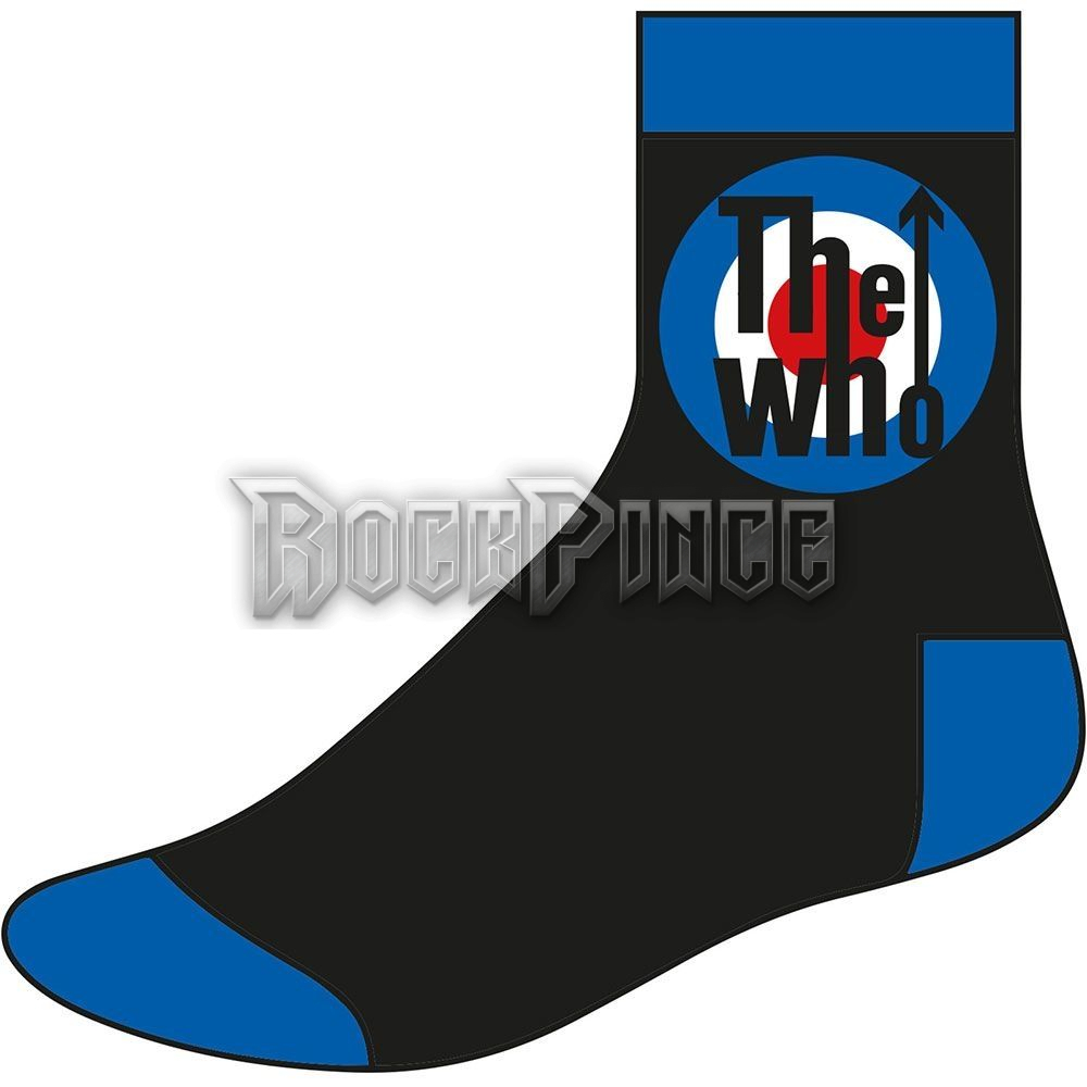 The Who - Target Logo - unisex boka zokni (egy méret: 40-45) - WHOSCK01MB