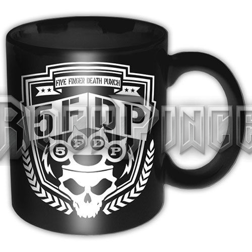 Five Finger Death Punch: Shield - bögre - FFDPMUG06