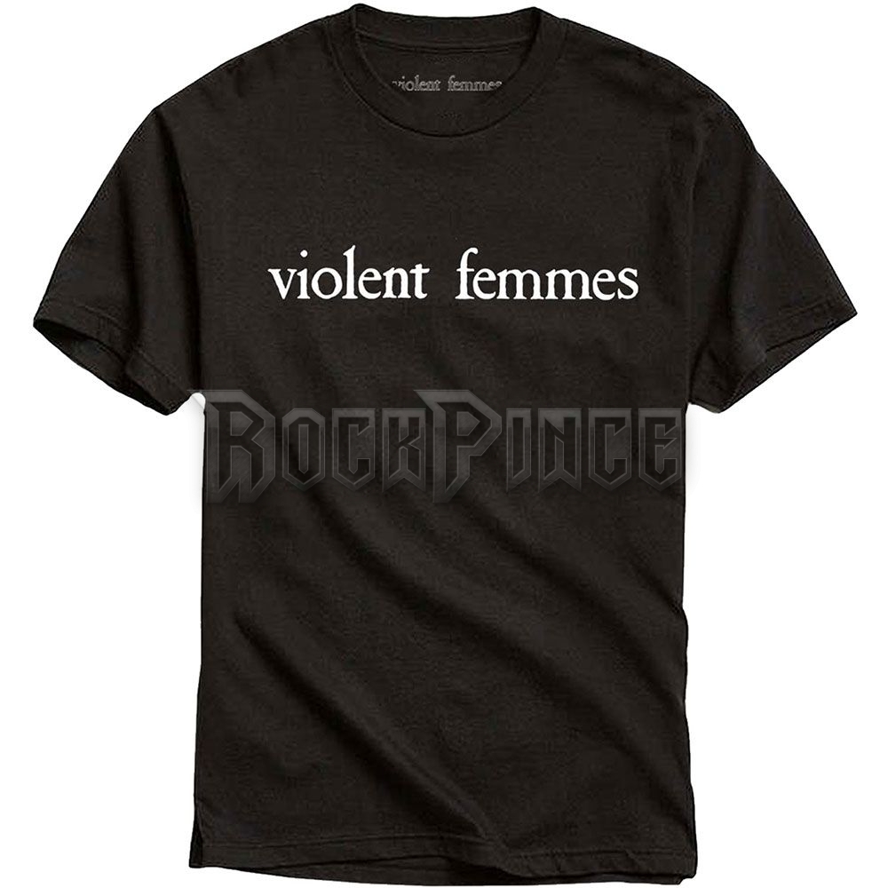 Violent Femmes - White Vintage Logo - unisex póló - VFMTS01MBW