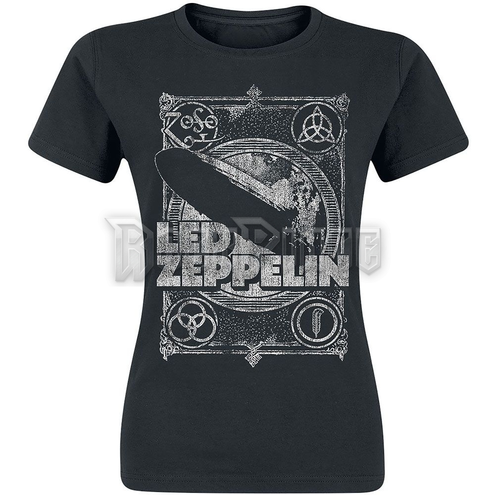 Led Zeppelin - Vintage Print LZ1 - női póló - LZTS17LB