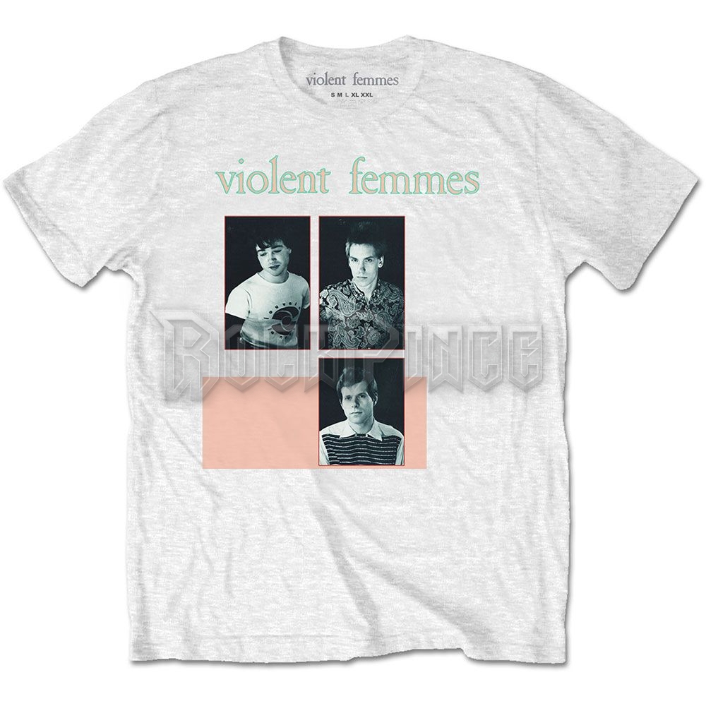 Violent Femmes - Vintage Band Photo - unisex póló - VFMTS02MW