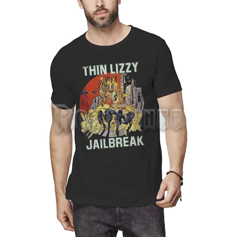 Thin Lizzy - Jailbreak Explosion - unisex póló - TLTS04MB