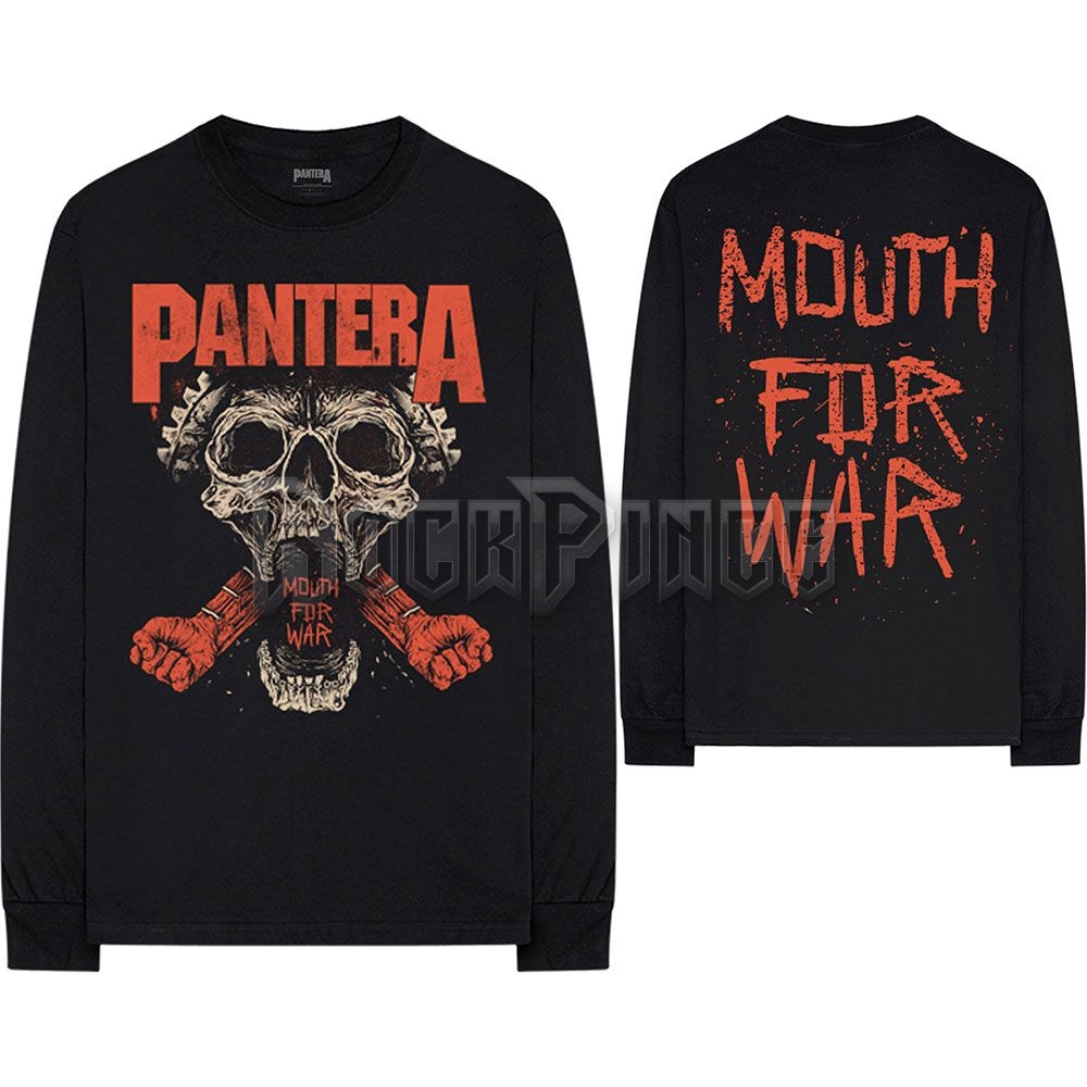 Pantera - Mouth For War - unisex hosszú ujjú póló - PANLST25MB
