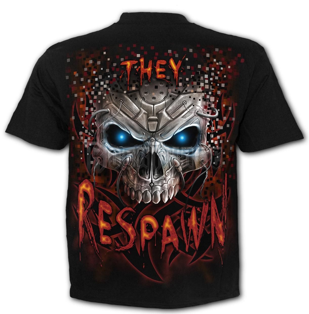RESPAWN - Kids T-Shirt Black (Plain) - T183K101
