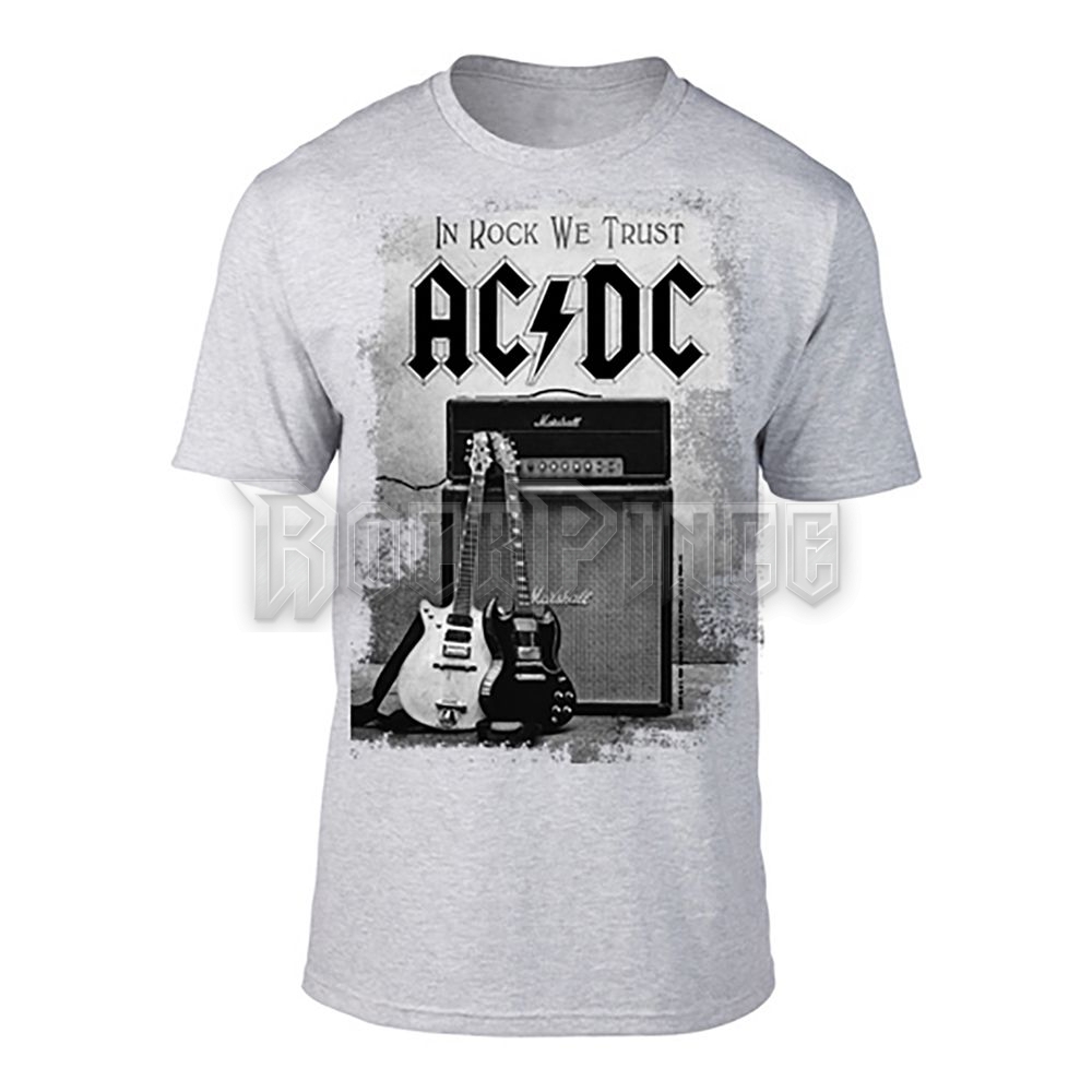 AC/DC - IN ROCK WE TRUST (GREY) - ACTS05002G