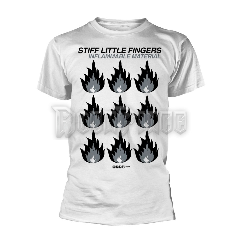 STIFF LITTLE FINGERS - INFLAMMABLE MATERIAL (WHITE) - PH11038