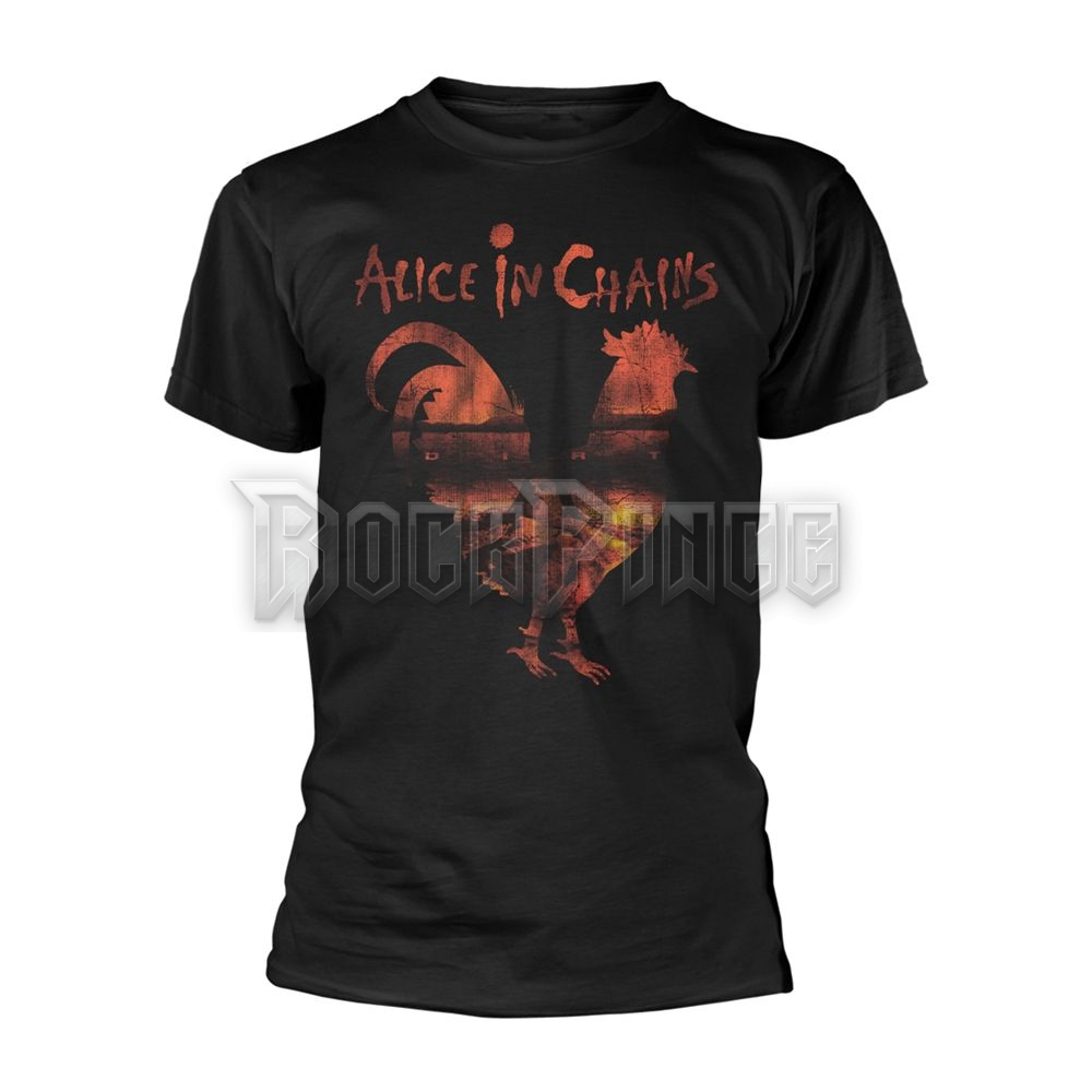 ALICE IN CHAINS - DIRT ROOSTER SILHOUETTE - unisex póló - PH13027