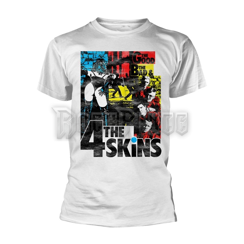 4 SKINS, THE - THE GOOD THE BAD & THE 4 SKINS (WHITE) - PH11879
