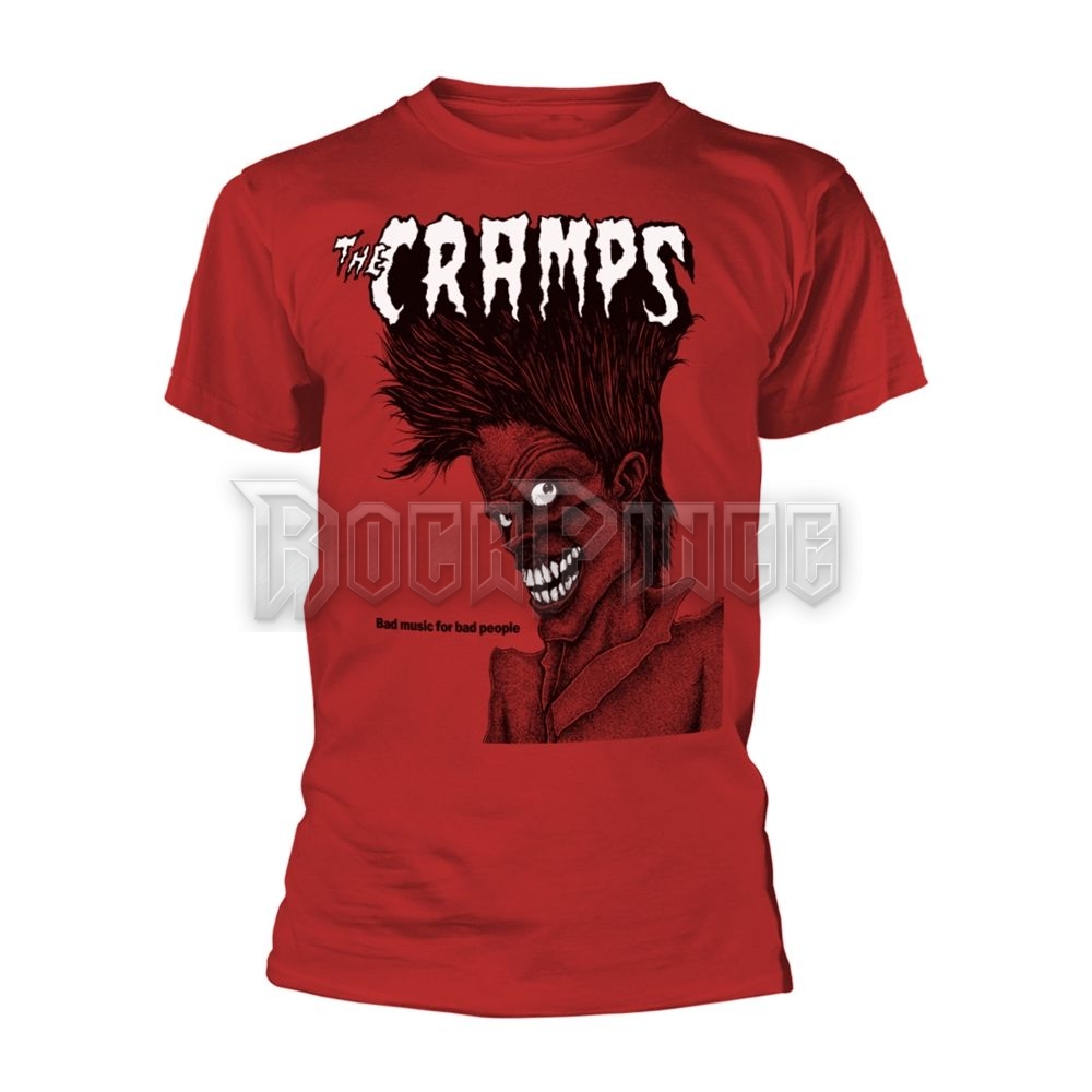 CRAMPS, THE - BAD MUSIC FOR BAD PEOPLE (RED) - PH11273