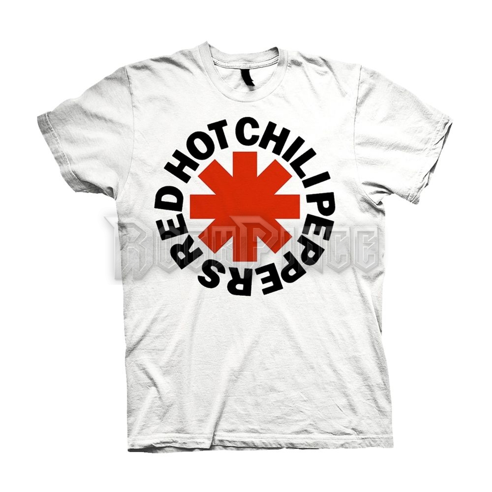 RED HOT CHILI PEPPERS - RED ASTERISKS - unisex póló - RTRHCTSWRED / RHCPTS01MW