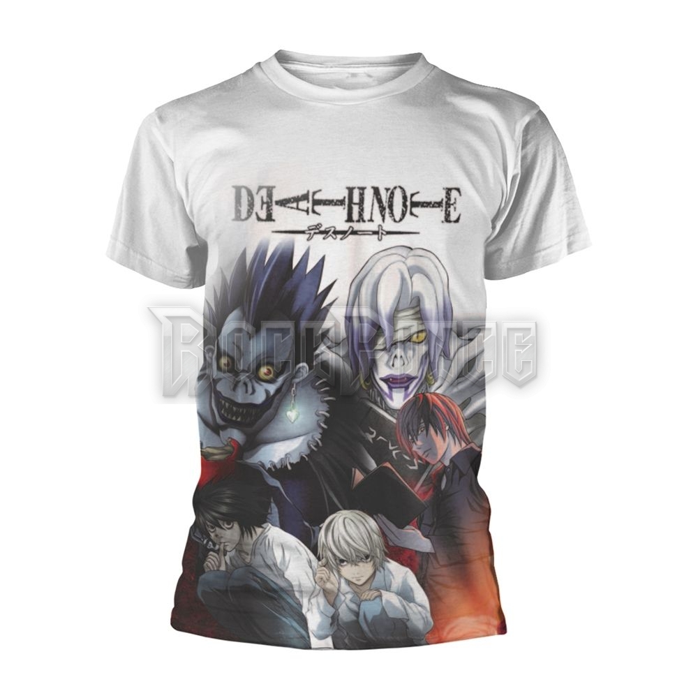 DEATH NOTE - THE EVIL BEHIND (ALL OVER) - Unisex póló - PHD11710