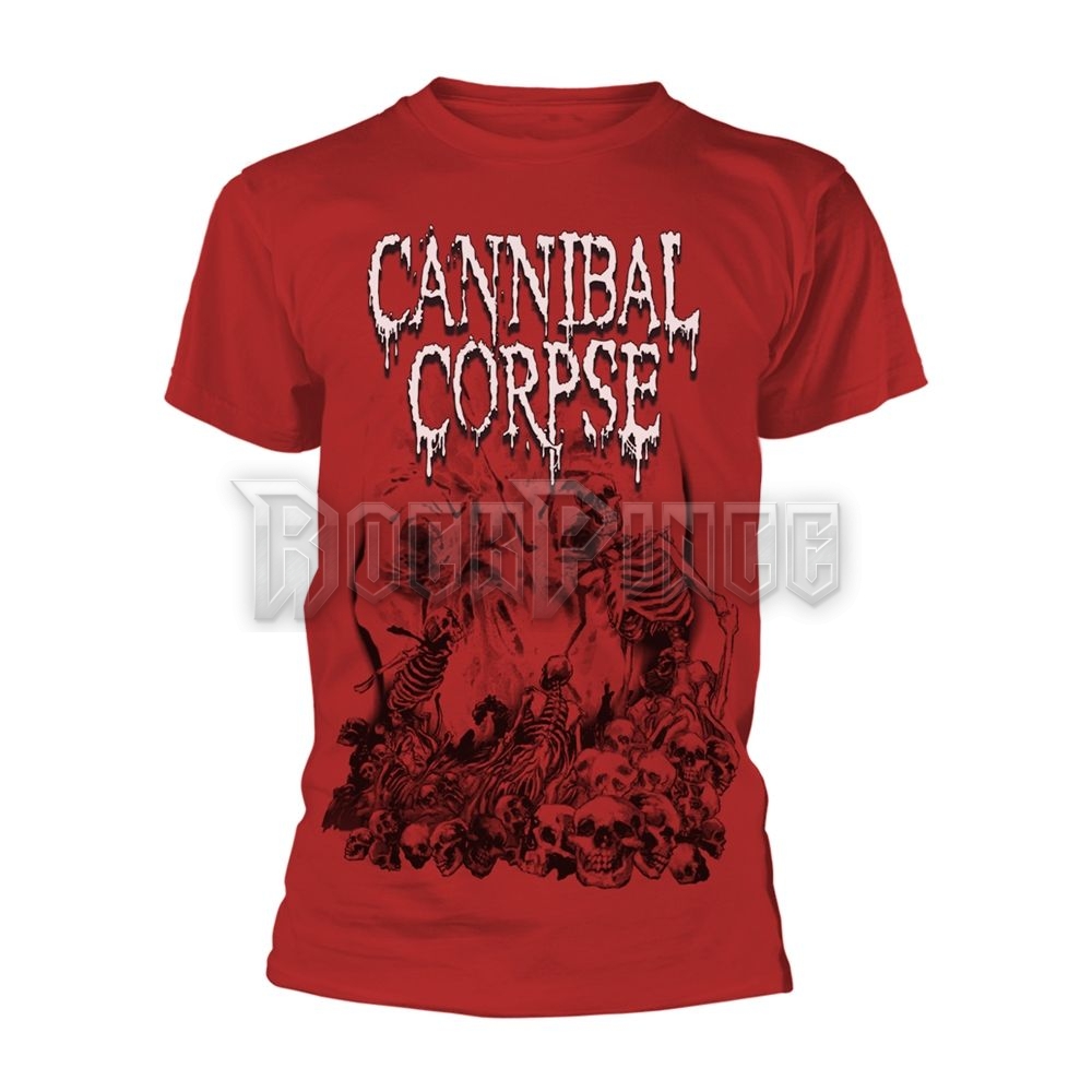 CANNIBAL CORPSE - PILE OF SKULLS 2018 (RED) - PH11618