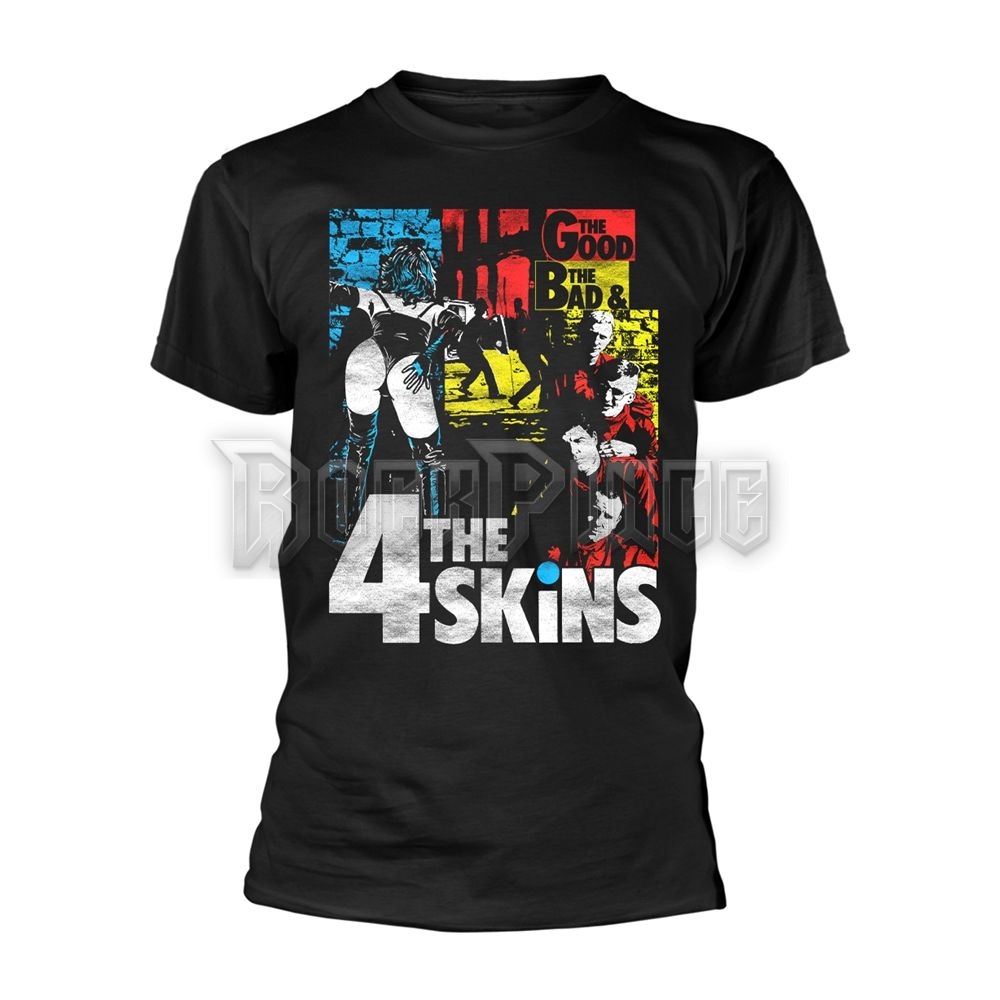 4 SKINS, THE - THE GOOD THE BAD & THE 4 SKINS (BLACK) - PH11878