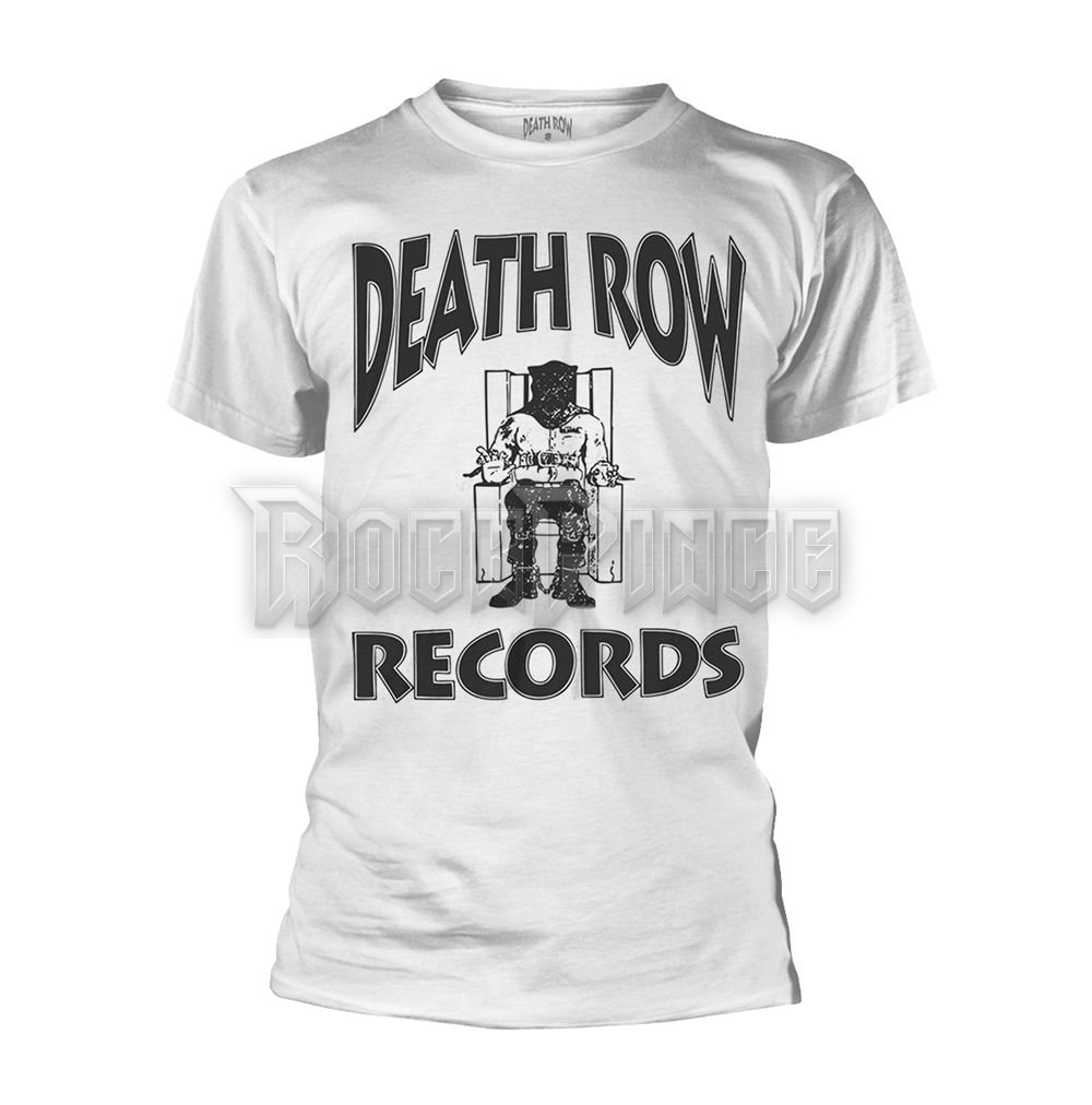 DEATH ROW RECORDS - LOGO (WHITE) - Unisex póló - PHD10896