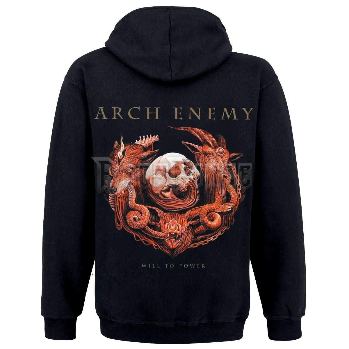 Arch Enemy - Will To Power - CIPZÁRAS KAPUCNIS PULÓVER