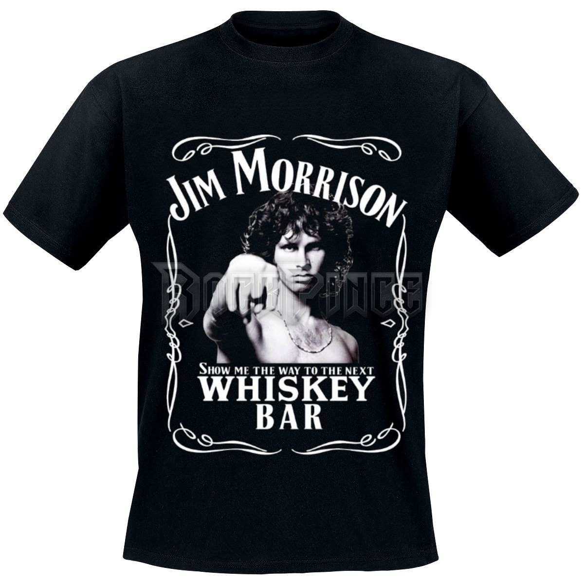 Jim Morrison - The Doors - WHISKEY BAR - 1485 - UNISEX PÓLÓ